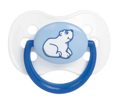 Пустушка силіконова Canpol Babies Animals кругла 22/597, 18+ місяцiв, 1 шт