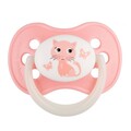 Пустышка силиконовая Canpol Babies Animals круглая 22/596, 6-18 месяцев, 1 шт