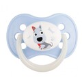 Пустышка силиконовая Canpol Babies Animals круглая 22/596, 6-18 месяцев, 1 шт