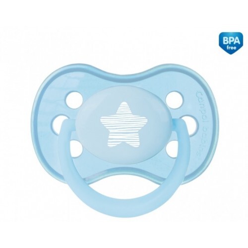 Пустышка силиконовая Canpol Babies Pastelove симметричная 22/417, 6-18 месяцев, 1 шт