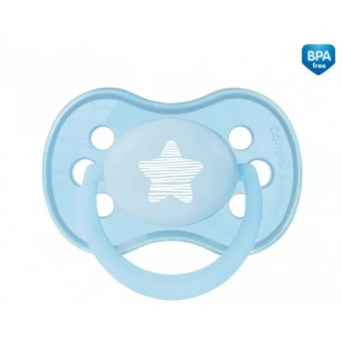 Пустушка силіконова Canpol Babies Pastelove симетрична 22/417, 6-18 місяців, 1 шт