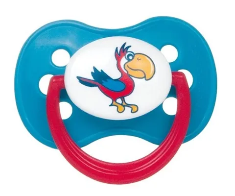 Пустушка силіконова Canpol Babies Animals кругла 22/595, 0-6 місяцiв, 1 шт