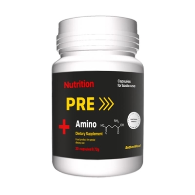 Тонизирующая добавка AB PRO EntherMeal Pre Amino+, 30 капсул