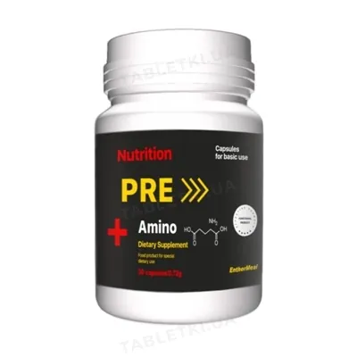 Тонізуюча добавка AB PRO EntherMeal Pre Amino +, 30 капсул