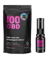 Канабідіол 100%CBD Олія 30% 3000 мг cbd, солодка малина, спрей оральний, 10 мл
