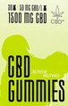 Канабідіол CBD ведмедики 50 мг Зелене яблуко, 30 штук