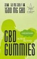 Каннабидиол CBD с мелатонином мишки 50 мг Зеленое яблоко, 30 штук