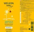 Шампунь-гель дитячий Weleda Baby Calendula Календула для волосся та тіла, 400 мл