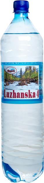 Вода мінеральна Лужанська-4 сильногазована, 1,5 л