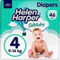 Подгузники Helen Harper Soft&Dry размер 4 Maxi 9-14 кг, 46 шт