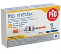 Шприц інсуліновий 1 мл Insumed 30G (0,30 x 12,7 мм), 30 штук