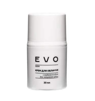 Крем для обличчя EVO derm з мадекасосидом для зміцнення судин, 30 мл