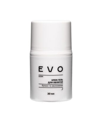 Крем-гель для лица EVO derm баланс и увлажнение, 30 мл