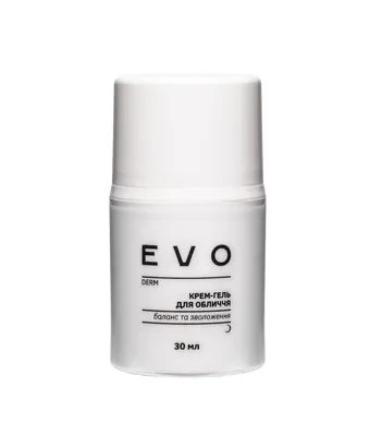 Крем-гель для обличчя EVO derm баланс та зволоження, 30 мл