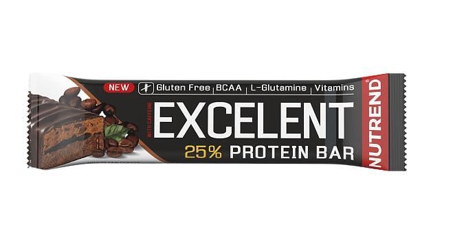 Батончик протеиновый Nutrend Excelent Protein Bar Double Limited Edition бразильский кофе, 85 г