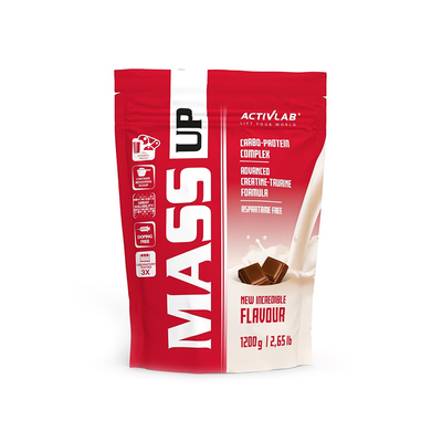 Гейнер Activlab Mass Up chocolate, 1,2 кг