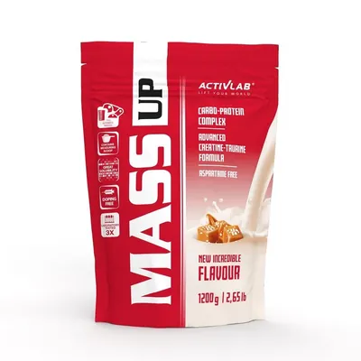 Гейнер Activlab Mass Up солона карамель, 1,2 кг