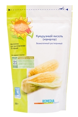 Кисель-каша Remedia Кукурузная, с 5 месяцев, 200 г