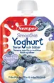Пюре фруктове Semper Смузі банан-чорниця з йогуртом, 90 г