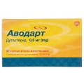 Аводарт капсулы мягк. желат. по 0.5 мг №90 (10х9)