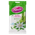 Салфетки влажные Smile Daily Бамбук и Эдельвейс, 15 шт