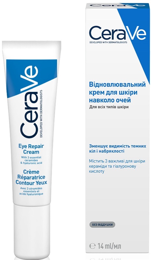 Крем для кожи вокруг глаз CeraVe восстанавливающий для всех типов, 14 мл
