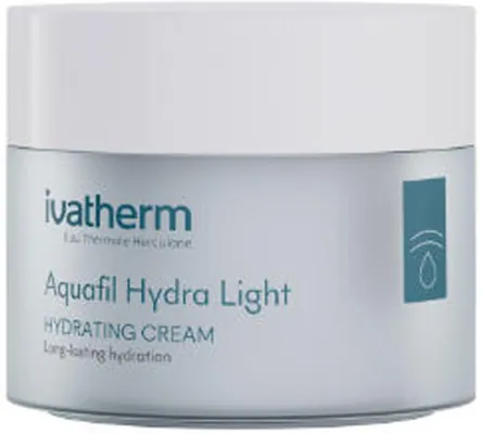 Крем для обличчя Ivatherm Aquafil Hydra Light зволожуючий для чутливої шкіри нормального та комбінованого типу, 50 мл