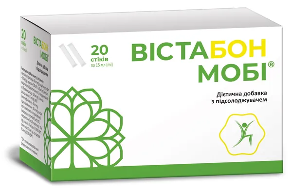 Вістабон Мобі розчин по 15 мл № 20 в пак.