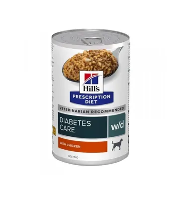 Корм вологий для собак Hill's Prescription Diet w/d Diabetes Care з куркою, 370 г