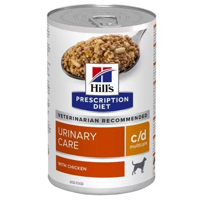 Корм вологий для собак Hill's Prescription Diet c/d Urinary Care з куркою, 370 г