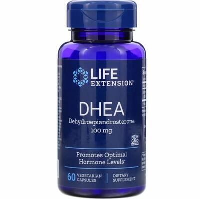 ДГЭА Life Extension DHEA 100 мг, 60 капсул
