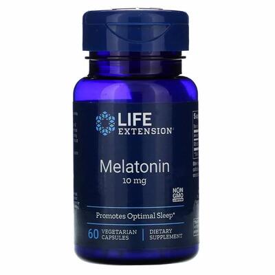 Мелатонин Life Extension Melatonin 10 мг, 60 капсул