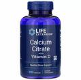 Кальция цитрат с витамином D Life Extension Calcium Citrate with Vitamin D, 200 капсул
