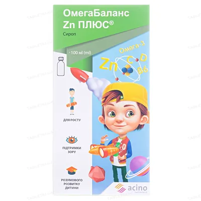 ОмегаБаланс ZN Плюс сироп по 100 мл, машина