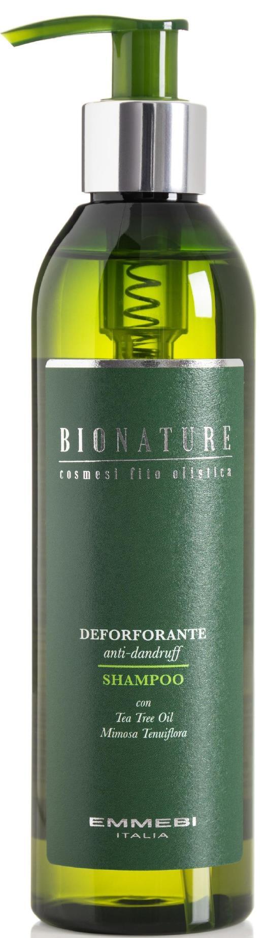 Шампунь для волосся Emmebi Italia Bionature Dandruff проти лупи, 250 мл
