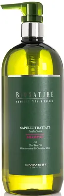 Шампунь для волосся Emmebi Italia Bionature Treated Hair для пошкодженного волосся,  1000 мл
