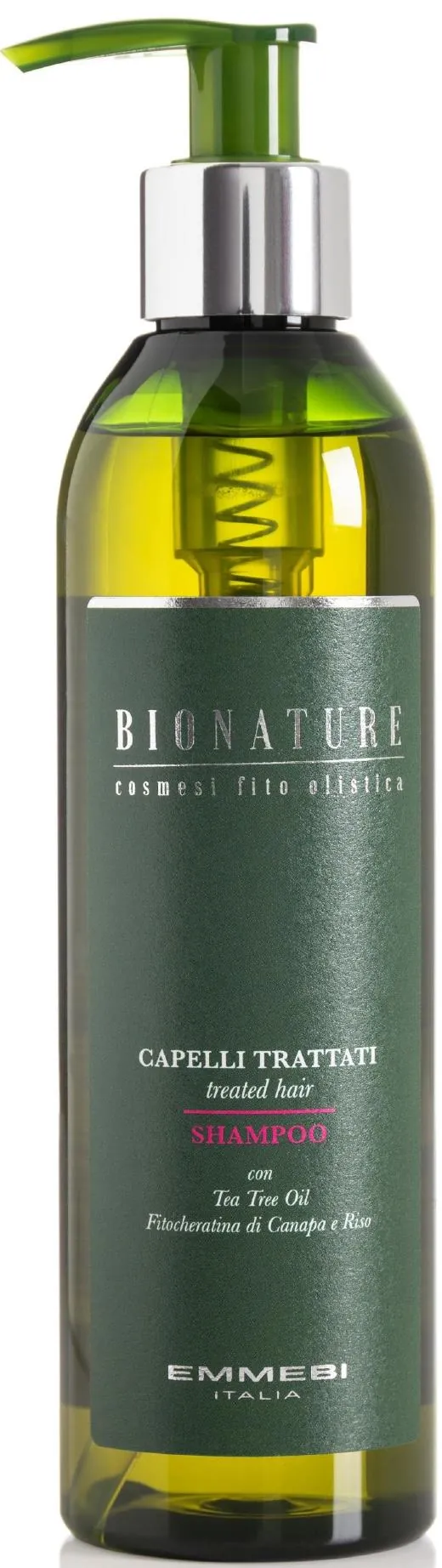 Шампунь для волосся Emmebi Italia Bionature Treated Hair для пошкодженного волосся,  250 мл