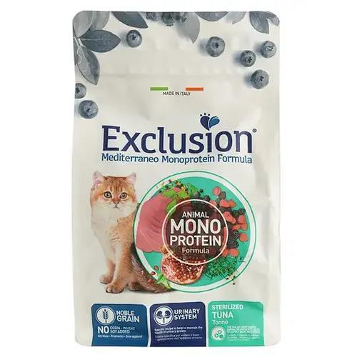 Корм сухой Exclusion Cat Sterilized Tuna с тунцем для стерилизованных кошек, 300 г