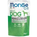 Корм вологий для собак Monge Grill Dog Agnello Ortaggi з ягням і овочами, 100 г