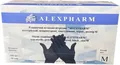 Рукавички оглядові Alexpharm нітрилові без пудри нестерильні, розмір М, чорні, пара