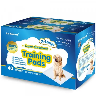 Пелюшки для собак All-Absorb Regular 71 см х 86 см, 40 штук