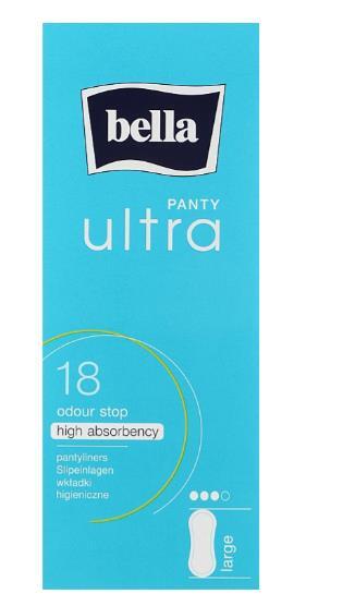 Прокладки гигиенические ежедневные Bella Panty Ultra Large, 18 штук