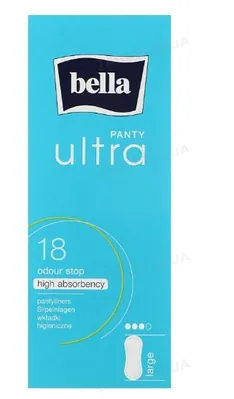 Прокладки гігієнічні щоденні Bella Panty Ultra Large, 18 штук