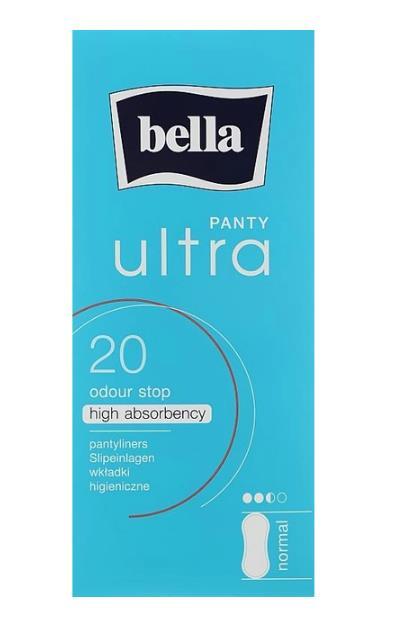 Прокладки гигиенические ежедневные Bella Panty Ultra Normal, 20 штук