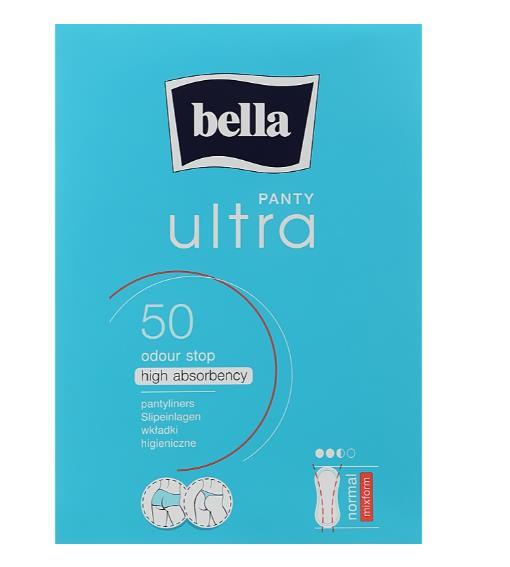 Прокладки гигиенические ежедневные Bella Panty Ultra Normal Mixform, 50 штук