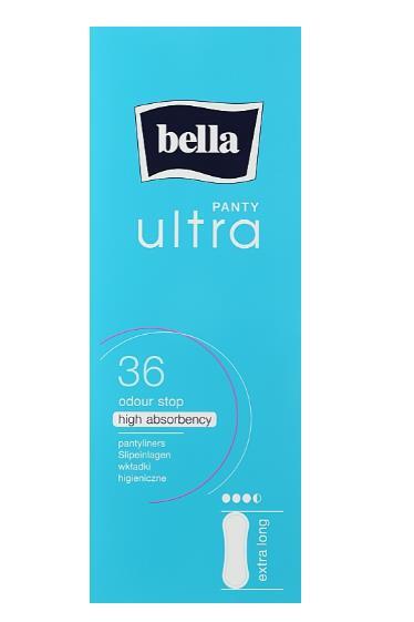 Прокладки гигиенические ежедневные Bella Panty Ultra Extra Long, 36 штук