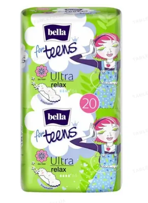 Прокладки гігієнічні Bella for Teens Relax Ultra extra soft deo greеn tea, 20 шт