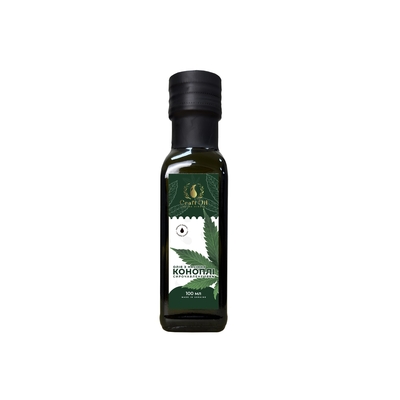 Масло конопляное Craft Oil холодного отжима, 100 мл