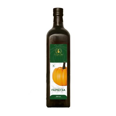 Масло семян тыквы Craft Oil холодного отжима, 250 мл