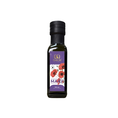 Масло маковое Craft Oil холодного отжима, 100 мл